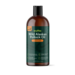 美国直邮Wuffes Wild Alaskan Pollock Oil 狗野生阿拉斯加鳕鱼油