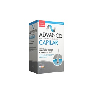 美国直邮 ADVANCIS Capilar STRONGER HAIR 健康强壮头发营养补剂