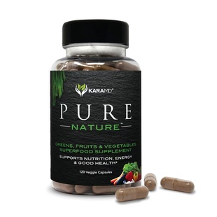 纯天然 美国直邮 Nature Pure 绿色水果和蔬菜全食品补剂 KaraMD
