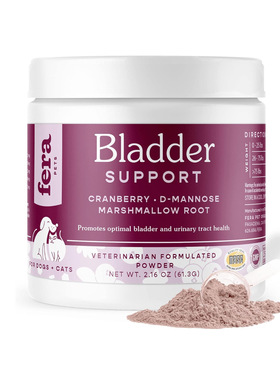 美国直邮 Fera Pets Bladder Cranberry 猫狗宠物膀胱蔓越莓补充