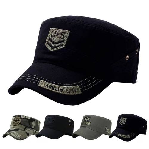 平顶户外男春夏秋弯檐全棉