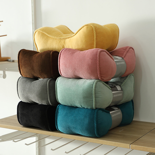 灯芯绒多用途枕头午睡沙发靠枕汽车家居抱枕 自留 T3690 狠实用