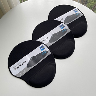出波兰 柔软支撑硅胶护腕托防滑垫子办公鼠标垫 人体工学设计