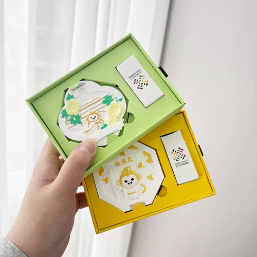 立体浮雕香薰磁吸冰箱贴文创车载