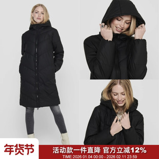 北欧订单!男女同款!防风抗污PU皮秋冬连帽中长款外套保暖棉服