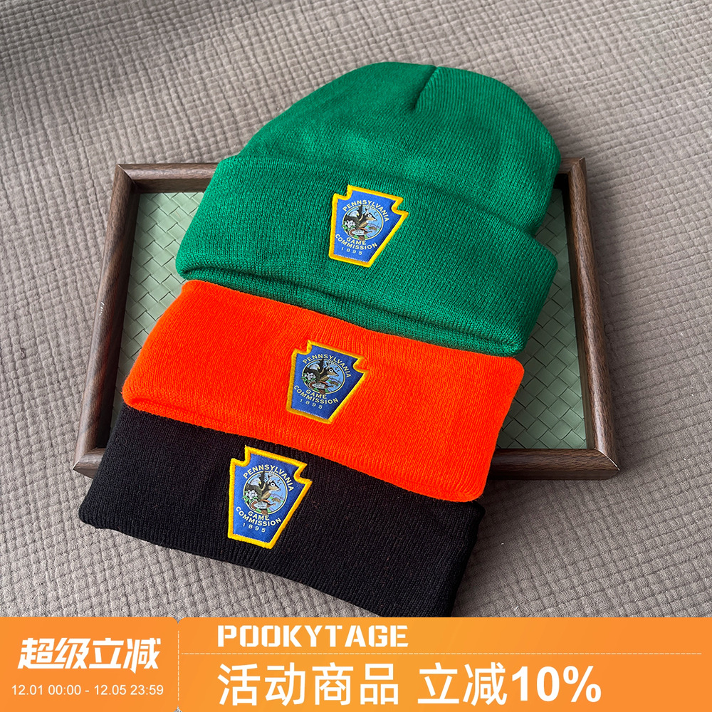 宾州狩猎协会户外毛线针织帽