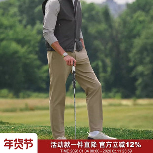 韩单赛事级!高尔夫系列!速干弹力早秋薄款商务运动百搭男休闲裤