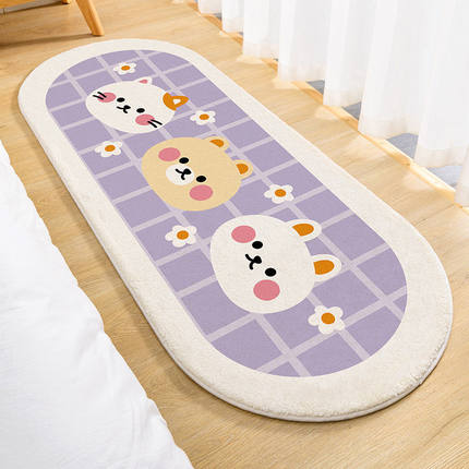Bathroom door mat Toilet Rugs Table Mat Floor Cushion Carpet