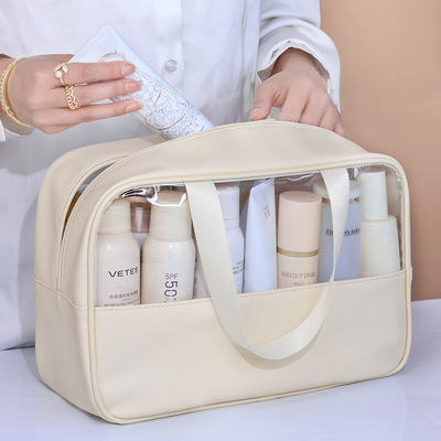 Waterproof Portable Women Makeup Bag Toiletries Storage Case