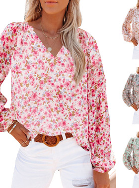 Ladies Shirts Women TShirts Fashion Ladies Blouse灯笼袖衬衣