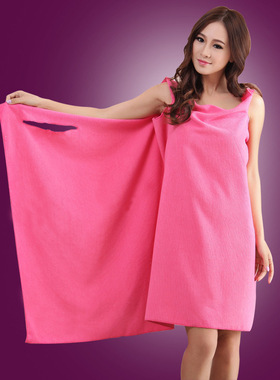 浴袍Bath Towels Women Washcloth Bathrobe Beach Shower Towel