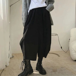 春秋宽松大码Women Harem Pants Loose Trouser for Chrubby Girl