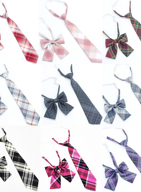 Trendy JK Ties Bowtie Women College Student Collar Neckwear