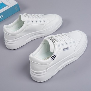 Women Sneaker Shoes Ladies Footwear透气厚底运动休闲鞋女白鞋