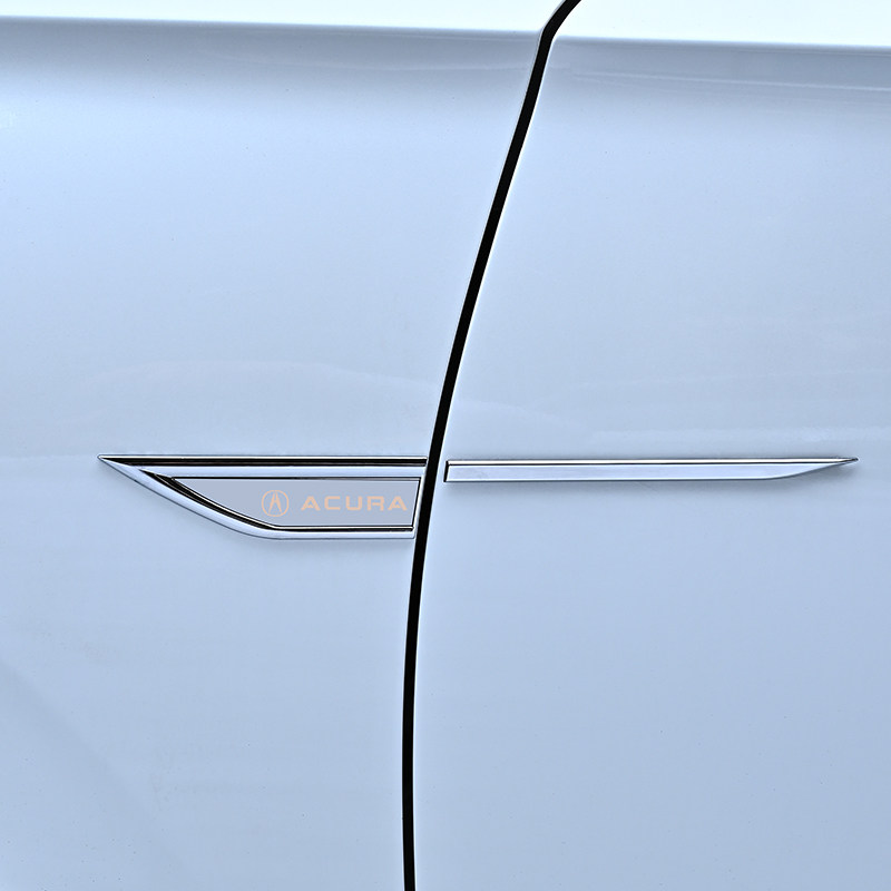 适用宝骏21款530/730叶子板侧标510/560车身刀锋装饰改装金属用品