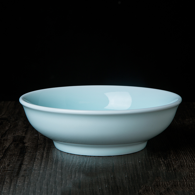 商用华轩陶瓷中式高脚汤碗面碗