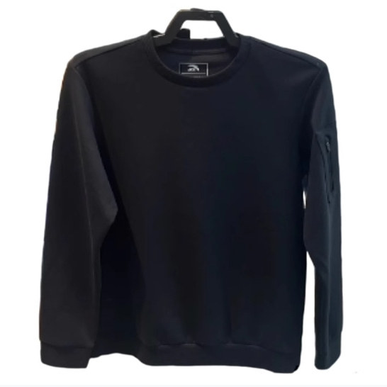 2025春季新款安踏男圆领休闲运动服长袖上衣套头卫衣152516703