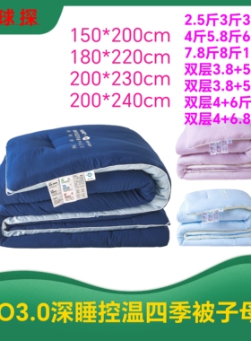 星球探PRO3.0深睡控温四季被子母被a类母婴级酒店保暖春秋被夏被