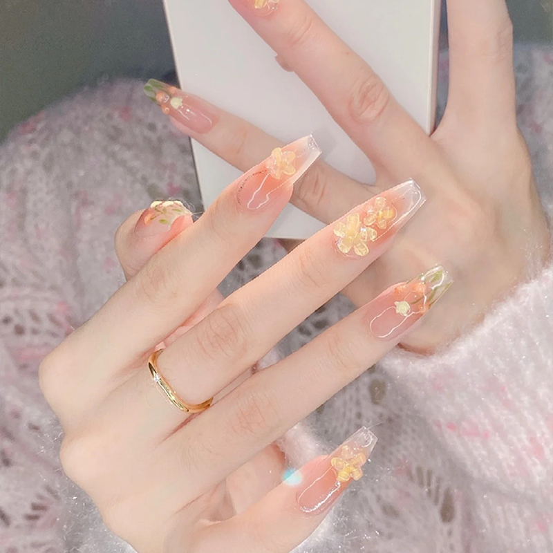 广州郁金香美甲手工定制穿戴甲