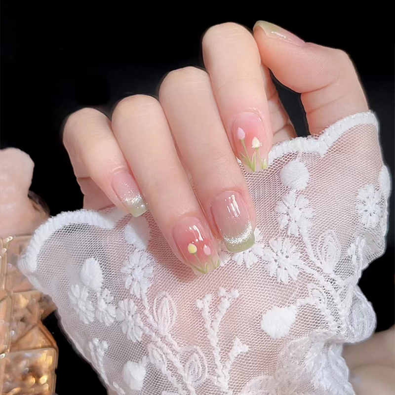 广州郁金香美甲手工定制穿戴甲