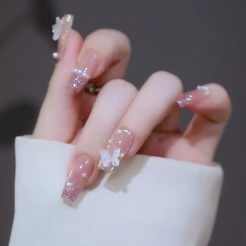 广州立体蝴蝶手工定制穿戴甲持久