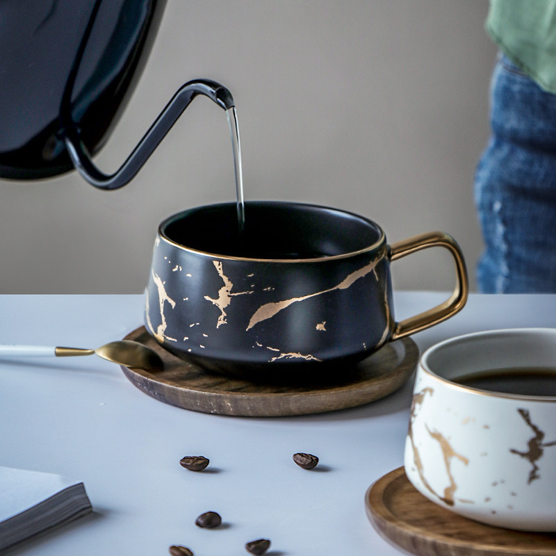 European style Luxurious Mug suit Northern Europe ceramics glass lovers Retro Mug With coverin the Tableware , Coffee , Mug  category - from Buy2taobao.com to provide professional Taobao agent buy service