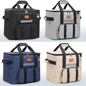 户外野餐包大容量保温包大方形露营包郊游车载饭盒轻便折叠