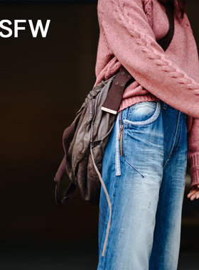 【断码26-27码清仓】边城®藏肉遮大腿粗 重工阔腿牛仔裤女八分薄