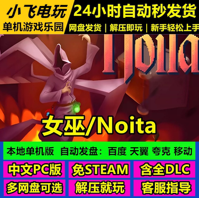 女巫/Noita/v20250125/像素动作冒险中文单机游戏免steam全DLC