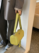 肥肥自制包包女2025新款 小众设计大容量百搭波斯顿单肩斜挎包 韩版