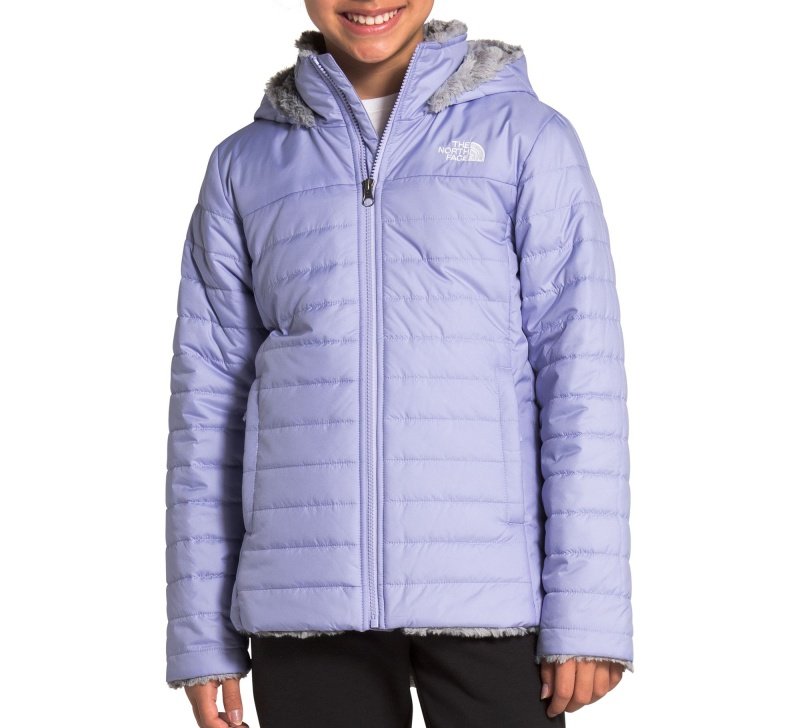 清货价TNF女童款保暖夹绒棉服