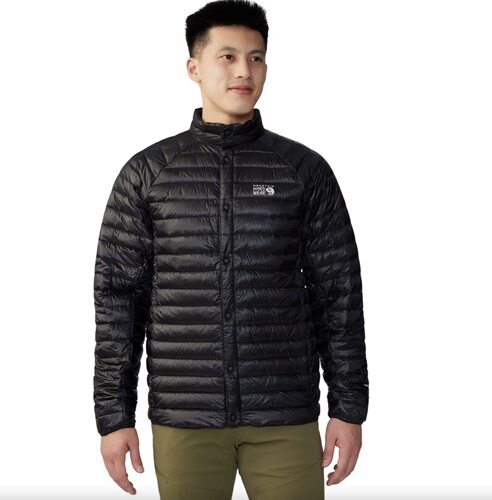 美淘鬼语者男按扣款超轻羽绒服