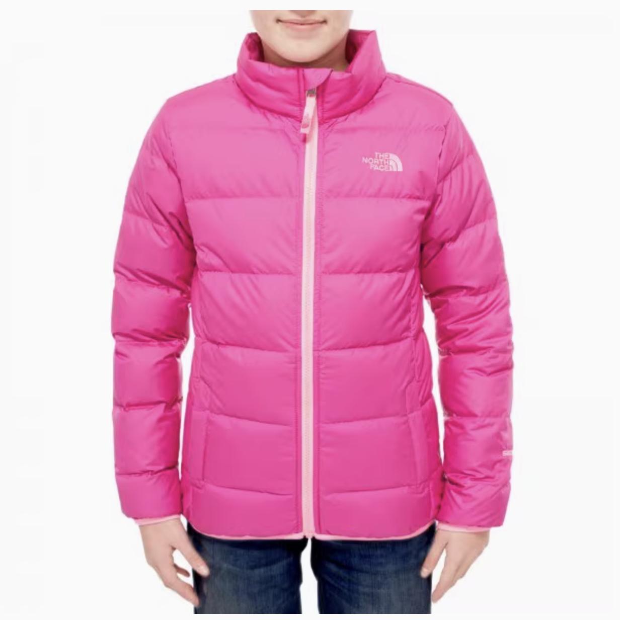 清货价TNFAndes女童鹅绒羽绒服