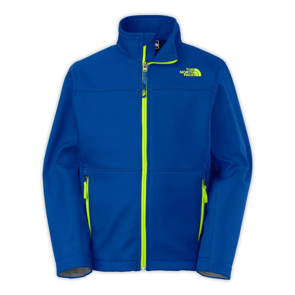 清货价The North Face Apex Bionic TNF男童款 户外防风厚款软壳