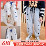 Весенние штаны, детские повседневные брюки, в корейском стиле, в западном стиле