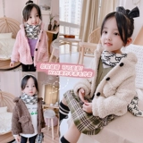 Бархатная весенняя куртка, комплект, пуховик, свитер, увеличенная толщина, в западном стиле