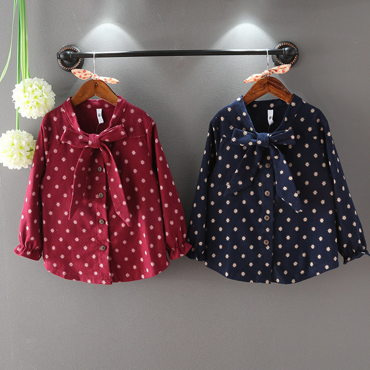 Chemise fille à manche longue - Ref 2086513 Image 1