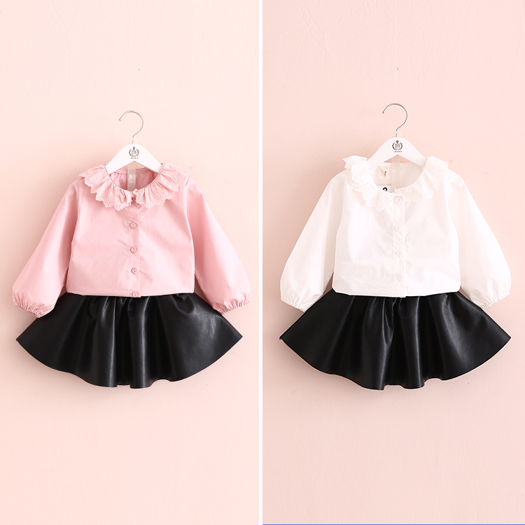 Chemise fille à manche longue - Ref 2088564 Image 1