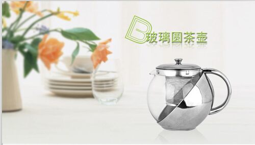 不锈钢玻璃茶具茶杯泡茶壶