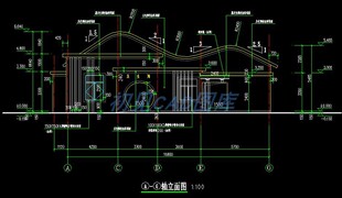 4.某旅游区公厕整套图纸含建筑结构水电