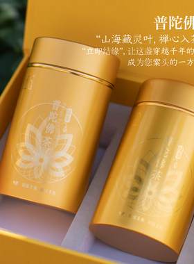 2026年新茶上市锁鲜装明前绿茶普陀山特产推荐高端款茶叶特级佛茶