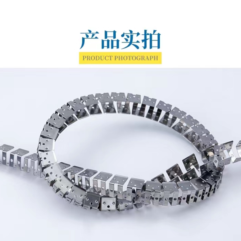 霓虹灯带不锈钢弯曲固定卡扣线性led灯造型硅胶套管卡槽卡链龙骨_虎窝淘