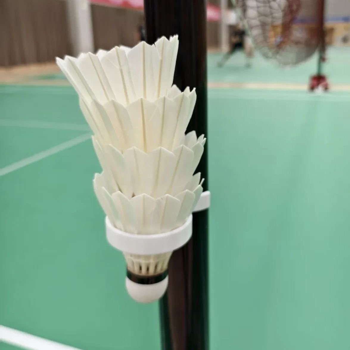 【磁吸免弯腰】羽毛球收纳支架 防压防踩 便捷取放 训练