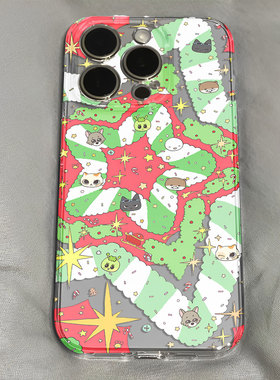 门童boynextdoor可爱动物塑五角星元素手机壳适用于iPhone苹果17小米17opporeno15华为vivo红米荣耀