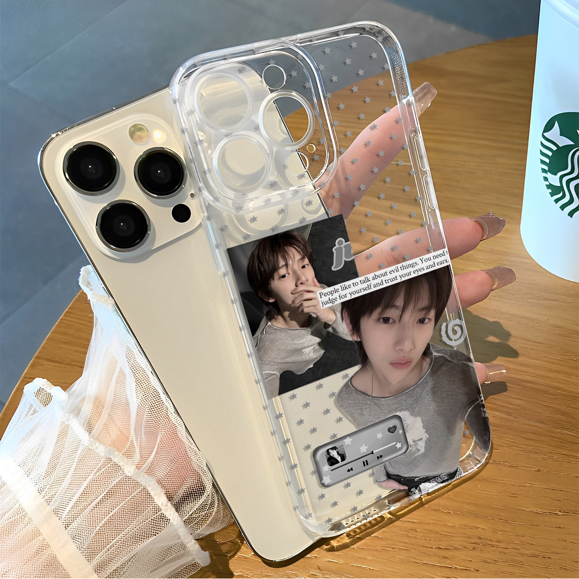 金主训粉色波点像素眼睛手机壳适用于iPhone苹果17小米17opporeno14华为vivo红米荣耀