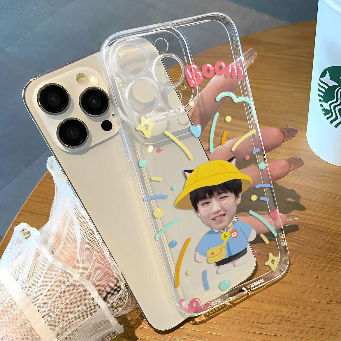 王俊凯上学啦宝宝可爱呆萌手机壳适用于iPhone苹果17小米17oppo华为vivo红米荣耀