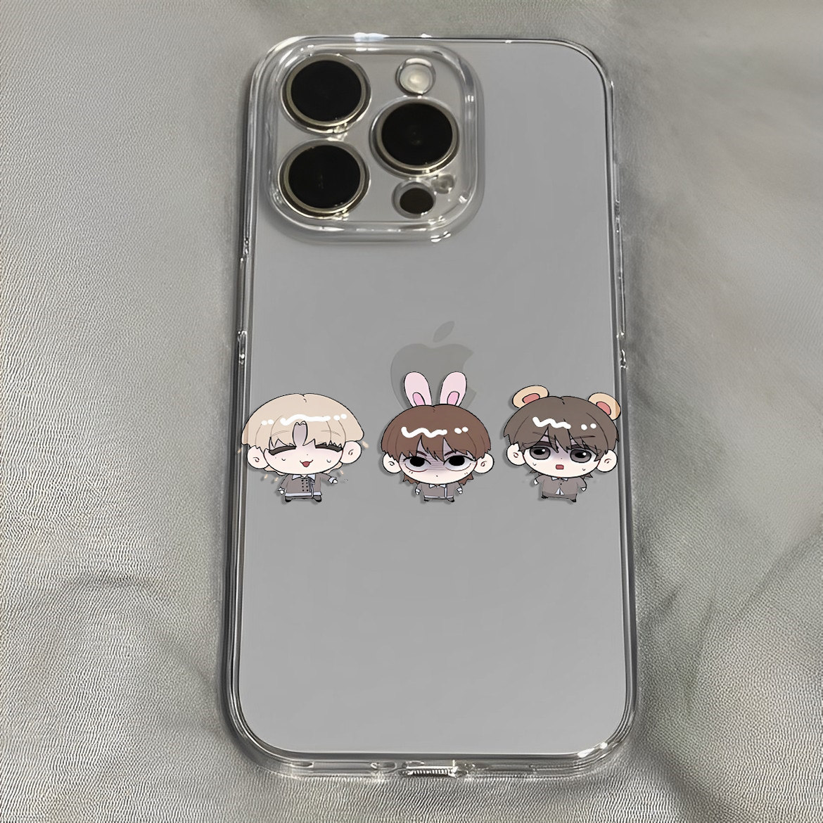 tws韩振小兔子长高高手机壳适用于iPhone苹果17小米17opporeno15华为vivo红米荣耀