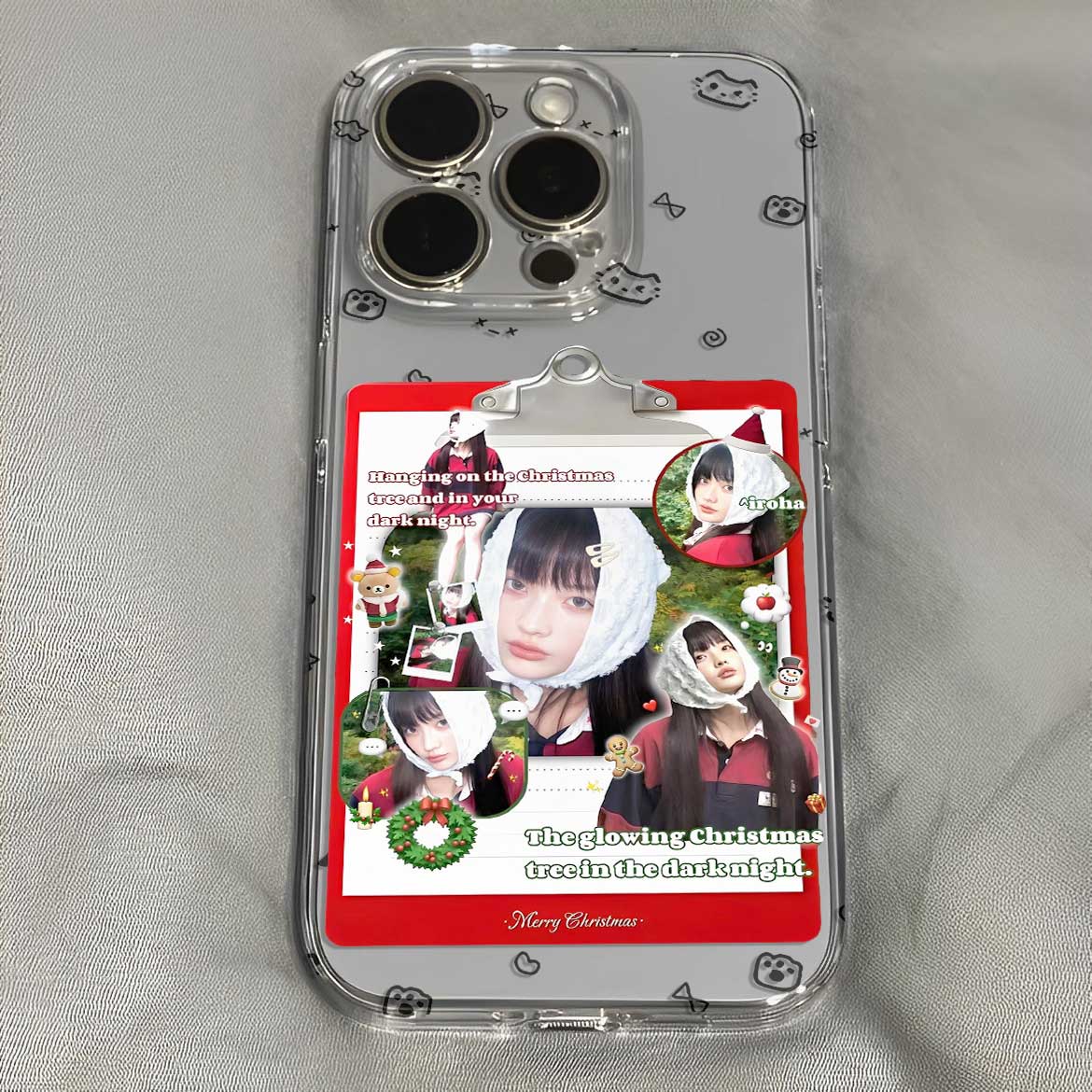 外园彩羽iroha趣味ins风涂鸦手机壳适用于iPhone苹果17小米17oppo华为vivo红米荣耀