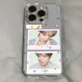 yusa得能勇志藤永咲哉开马卡龙色系拍立得手机壳适用于iPhone苹果17小米17opporeno15华为vivo红米荣耀