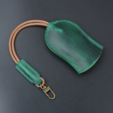 Оригинальные кожаные ключи от машины, ключница ручной работы с веревкой, воловья кожа, «сделай сам», из натуральной кожи